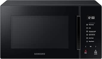 Samsung MG23T5018AK Microwave, 23 Litres, 1100 W, Automatic Cooking and  Home Dessert, Glass Design, Black : Amazon.de: Home \u0026 Kitchen