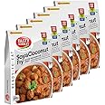 Tasty Nibbles Ready to Eat SOYA Coconut Fry 200g [Pack of 6] | Open Heat & Eat | No Food Additives Added | Japanese Retort Technology