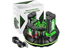 PONKOR 4800mWh(2000mAh) Batteria per Xbox One/One S/X/Xbox Series X/S, Ricarica Rapida in 2.5 Ore Batteria Ricaricabile per Xbox One/Xbox Series X/S/Xbox One S/X/Xbox One Elite