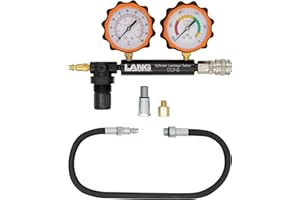 Lang Tools CLT-2 100 PSI Cylinder Leakage Tester with 2 Gauges, One Size