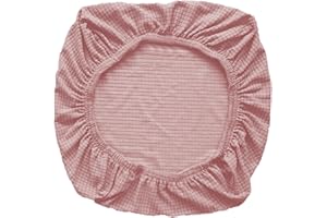 Sunnyway Dehnbarer Bürostuhlbezug, Schonbezug für Computerstuhl und Schreibtischstühle, Sitzbezug aus Spandex, maschinenwaschbar Schutz vor Staub und Flecken (Pinker)