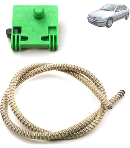 FINAO AUTOPARTS Kit Riparazione Alzacristallo Per Peugeot Partner E Citroen Berlingo (1996-2009) - 2 Clip