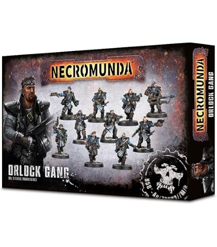 Games Workshop – Necromunda : Rédemptionistes De Cawdor – Kit Plastique 76 Pièces, Bases 25 Mm !