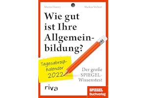 RIVA VERLAG Wie gut ist Ihre Allgemeinbildung?: Tagesabreißkalender 2022
