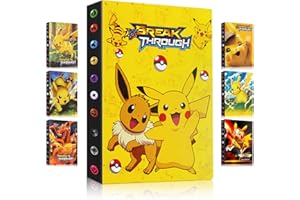 ANNUZOQ Sammelalbum für Karten,Sammelkarten Album,Hefte für Karten,Sammelkarte Sammelalbum,30 Seiten - für 240 Karten