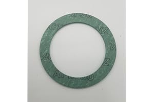 DEVELORY AFM30 Dichtung - GRÖSSE (3/8 Zoll bis 2 Zoll) + MENGE (1 bis 100 Stück) WÄHLEN - Auswahl: 1 1/2 Zoll (Ø 62 x 46 x 2mm) für Verschraubung -Menge: 1 Stück // Dichtring Flachdichtung