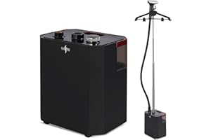 SA BI Professional Clothes Steamer 2200W for all Fabrics Steamer Clothing with a 45g/min Steam Flow Removes Wrinkles and Sterilise the Fabric Garment Steamer Upright with 60min Continuous Working Time
