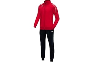 JAKO Dziecięcy dres treningowy, uniseks, poliester, Classico, czerwony, 140