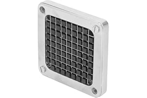 AUNMAS Cuchilla de Repuesto de Acero Inoxidable para Cortador de Patatas Fritas, Picadora Comercial de Patatas, Cuchilla Picadora, Comercial de Verduras, Cortadora de Frutas