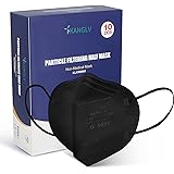 KANGLV Mascherine FFP2 NR, KLKN9901 Mascherina filtrante 5 Strati sigillate singolarmente CE 0598, Filtrazione Efficace ≥94% 