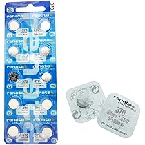 Renata 370 SR920W 1.55V Silver Oxide Watch (20 Batteries) - Made In - Foto 6