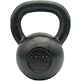 Chase Fitness Cast Iron Kettlebell for Strength and Cardio Home Gym Training 6kg - 24kg (20KG)
