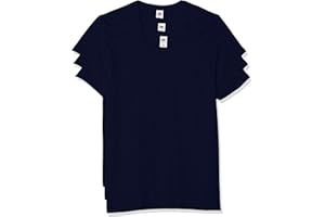 Fruit of the Loom - Iconic Tee, Lightweight Ringspun Tee, 3 Pack, T-Shirt Uomo