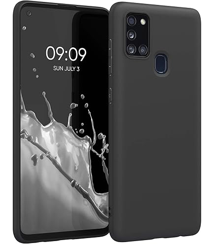 EAZY CASE - Housse En Silicone Pour Galaxy A53 5G Housse Souple Antichoc Housse Pour Portable Avec Protection Pour Appareil Photo Fines Premium