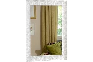 GaviaStore – Julie Bianco 70x50 cm - Specchio da parete moderno (18 formati e colori) casa art home decor soggiorno modern sala paret camera bagno cucina ingresso