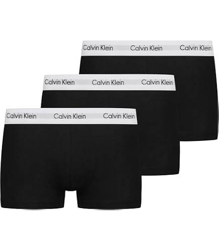 Tommy Hilfiger Pantaloncino Boxer Uomo Confezione da 3 Intimo, Bianco