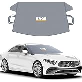 Haegs Buz ve Kar &Ouml;nleyici Ara&ccedil; &Ouml;n Cam &Ouml;rt&uuml;s&uuml; Brandası | Ağır Hizmet Tipi 600D Oxford Kumaş | Arabalar, SUV`lar, Kamyonetler İ