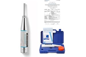 NEWTRY Portable Concrete Rebound Hammer Tester 10-60Mpa Resiliometer Hammer Test Meter Tool HT-225