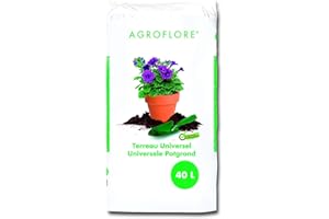 MAISANGE AGROFLORE | TERREAU Universel | 40Litres | Utilisable en Agriculture Biologique | TAGUNI40