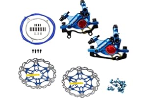 NYK Zoom Étriers de frein à disque hydraulique avant et arrière pour vélo avec rotor flottant et câble
