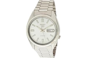 Seiko Men's Analogue Automatic Self-Winding Watch with Stainless Steel Bracelet – SNXS73K