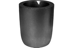 6 kg–640 ml kiselkarbid-grafitburk, smältburk för smältning av metall, tål de höga temperaturen på 1 800 (3272 °F), smältning, gjutning, raffinering av aluminium, guld, silver