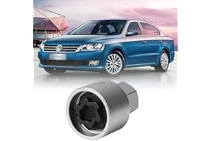 LALAGO Adaptador de bloqueo de llanta 538, extractor de bloqueo de llanta, bloqueo de llanta para VW, llave adaptadora de bloqueo de llanta, casquillo de bloqueo de llanta para VW