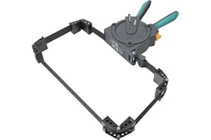 wolfcraft Morsetto a cricchetto per uso con una sola mano I 3681000 I Per il serraggio di pezzi rettangolari con una sola mano