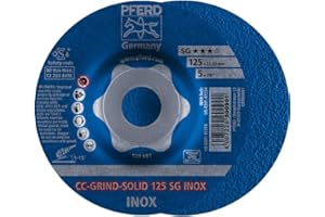 Pferd 64186125 Schleifscheiben CC-Grind-Solid 125 SG INOX