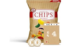 BLUE ORANGE Mixlore - Paquet de Chips - Jeu de Société Idéal pour s'Amuser en Famille ou Entre Amis en Soirée - De 2 à 5 Joueurs - Jeu d'Ambiance - À Partir de 8 Ans