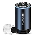Smart Car Air Fresheners, Waterless Ultrasonic Atomization Diffuser for Car Deodorize, Auto ON/OFF, Plug-Free, Car Accessory (Without perfume)
