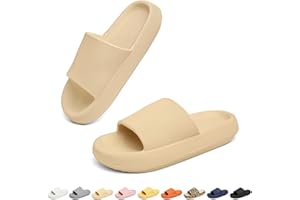 Geweo Pantoufle Douche Hommes Femmes Adultes Tongues Salle Bain Chaussures Unisexe Baignade Plage Massage Pieds Été Antidérapantes EVA Indoor Slipper Piscine Flipflops Tong