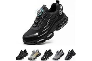 Gugifcto Chaussures de Sécurité Homme Femme Légère Basket Securite Antidérapante Mode Confortable Chaussures de Travail Respirantes 36-48 EU