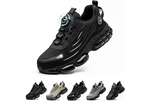 Gugifcto Chaussures de Sécurité Homme Femme Légère Basket Securite Antidérapante Mode Confortable Chaussures de Travail Respirantes 36-48 EU