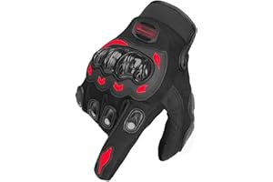 ARTOP Guanti Moto Estate Uomo Donna Bambino Guanto Moto Cross Touch Anti-Shock Guanto Scooter Traspirante