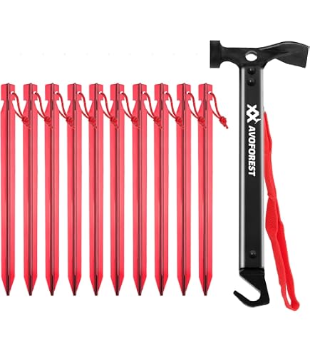 RENNER XXL Kampa Camping Gummihammer für Zeltheringe Sport & Freizeit