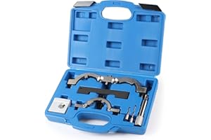 lalago 7 Pezzi Set di Strumenti di Bloccaggio, Attrezzo Messa in Fase della Fasatura del Motore, Utensile Cinghia Dentata Compatibile con Buick Opel Vauxhall Corsa Chevrolet 1.0, 1.2, 1.4 1.6 Turbo