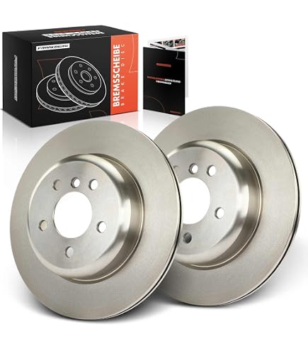 Frankberg Kit 2 Disques + 4 Plaquettes De Frein Avant Pour BMW Série 5 E39 1995-2003