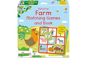 USBORNE GB Usborne Farm Matching Games and Book