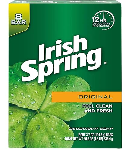 Buy Irish Spring Icy Blast Bar Soap For Men, Mens Bar Soap, 12 Pack, 3