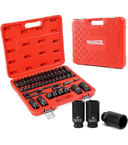 Milwaukee Accessoires SHOCKWAVE Krachtdop 1/2 lang 17 mm | 1 stuk - 4932480335