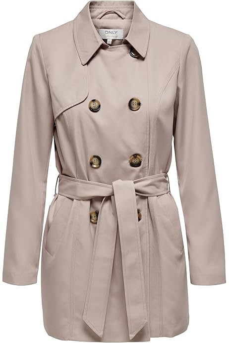 Cropped Trench Coat For Women 2025 Women's Cropped Trench Coat