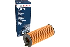 Bosch P7072 Car Oil Filter - Separates Soot and Metal Particles from Engine Oil - Provides Reliable Engine Lubrication