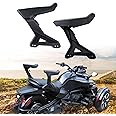 CPOWACE Passenger Armrests Compatible with Can-Am Spyder F3 Accessories, Rear Arm Rest Kit Compatible with Spyder F3 / F3-S 2015-2022 Spyder F3-T / F3 2016-2022 Limited Accessories Replace #219400726