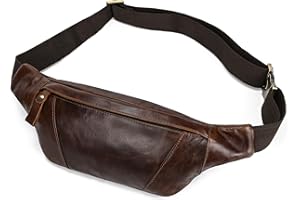 NEWSBIRDS marsupio in vera pelle marsupi per uomo donna marsupio per viaggi festival passeggiate sport corsa palestra all'aperto allenamento esercizio marsupio marsupio