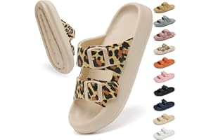 Geweo Ciabatte Donna Nuvola Piscina Uomo Pantofole Sandali Doccia Bagno Unisex Casa Antiscivolo EVA Morbidi Spesso Inferiore Estive Infradito Viaggio Mare spiaggia Gomma