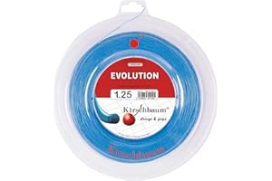Kirschbaum Pro Line Evolution - Rollo de Cuerda de Tenis (200 m, monofilamento), Color Azul