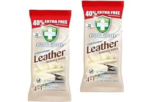 High Vibrant Conditioning Leather Cleaning Surface Wipes - Large Wipes Suitable For All Leather Types Removes Dirt & Grime with Protecting the Surface (2)