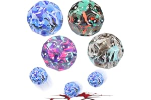ZeYou Bounce Ball Bouncing Ballfür Kinder,66mm Moon Ball,Hohe Sprünge Gummiball Space Ball,Hohe Sprünge Gummiball Space Ball Moonball
