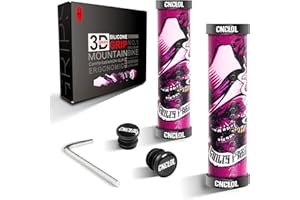 Chooee MTB Manopole di Silicone per Mountain Bike,3D Impugnature Manubrio Bici per Bicicletta